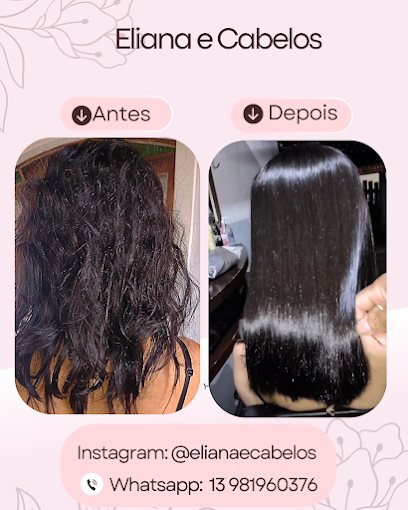 Eliana & Cabelos: cabelo em Jardim Peruibe, Peruíbe (foto 3)