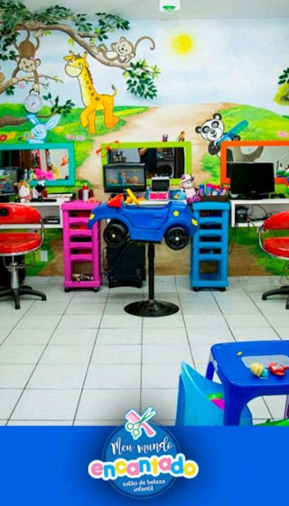 Salão de beleza infantil MEU MUNDO ENCANTADO: salão de beleza em Vila Melo, São Vicente
