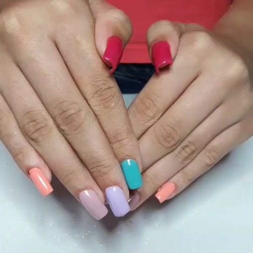 Giih Nails Designer: unhas em Parque Continental, São Vicente