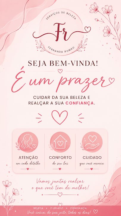 Fernanda Romão: cabelo em Mineração João Abel, Peruíbe