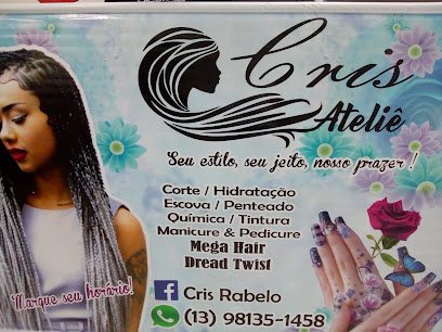 Salão Cris Ateliê: salão de beleza em Conjunto Residencial Humaitá, São Vicente