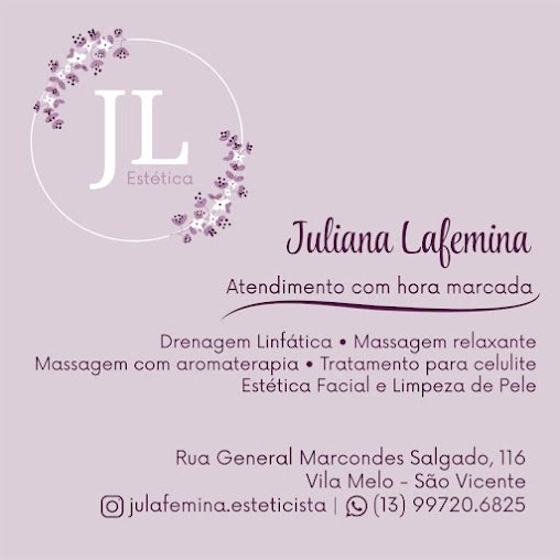 Ju Lafemina Esteticista: estética em Vila Melo, São Vicente (foto 3)