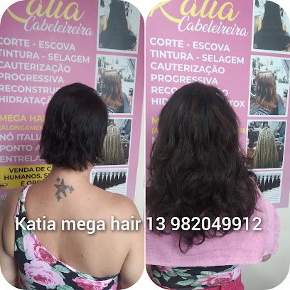 Cátia mega hair: cabelo em Boquinha, São Vicente