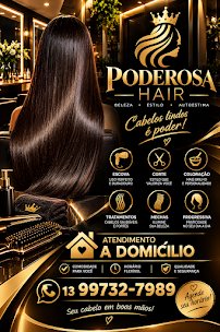 Poderosa Hair: cabelo em Sá Catarina de Moraes, São Vicente (foto 2)