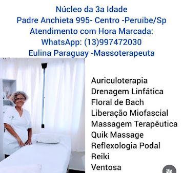Eulina Paraguay MASSOTERAPEUTA: estética em Centro, Peruíbe
