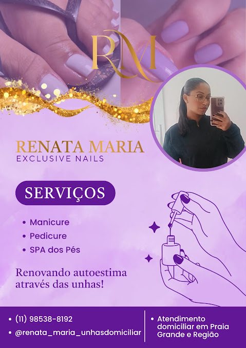 manicure e pedicure domiciliar: unhas em Vila Tupi, Praia Grande (foto 2)
