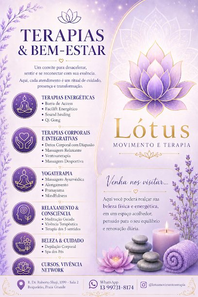 Lótus Movimento e Terapia: estética em Boqueirão, Praia Grande