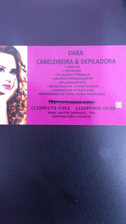 Dara: salão de beleza em Centro, São Vicente