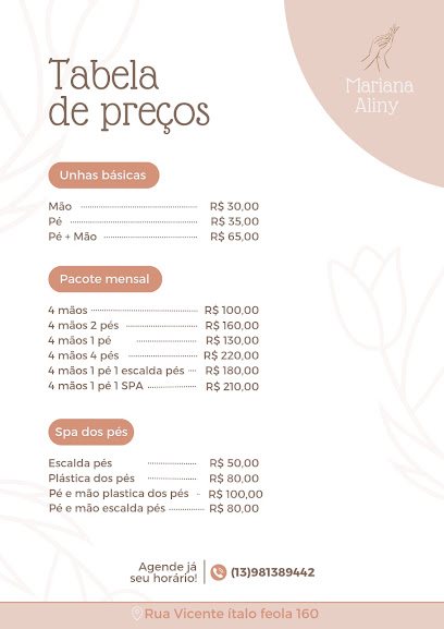 Mariana Aliny Nails: unhas em Cidade Ocian, Praia Grande (foto 2)