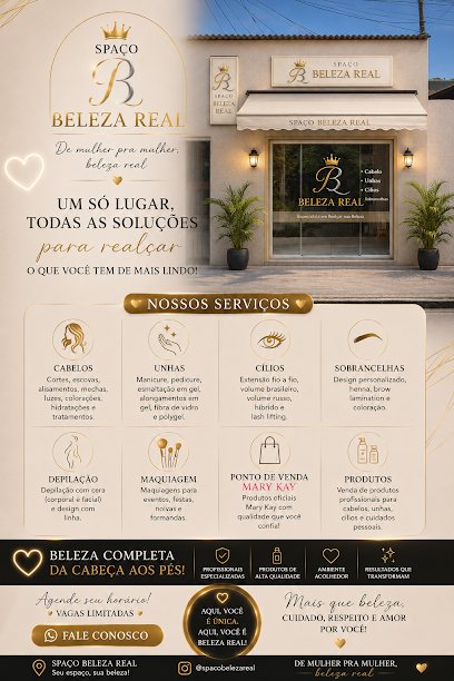 Spaço Beleza Real: salão de beleza em Balneário Belo Horizonte, Peruíbe