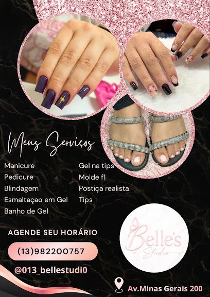 Belle’s Studio: salão de beleza em Vila Voturuá, São Vicente