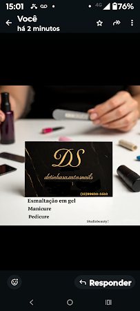 Manicure Nailscarecuidadocomasunhas: unhas em Guilhermina, Praia Grande