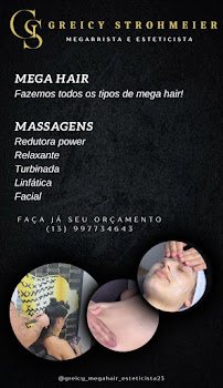 Mega Hair Greicy Strohmeier: cabelo em Canto do Forte, Praia Grande (foto 2)