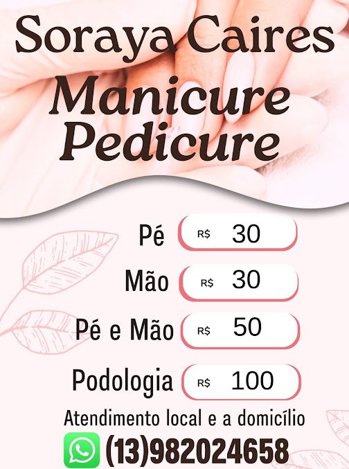 Soraya Caires Manicure pedicure e podologia: salão de beleza em Vilamar, Praia Grande (foto 2)