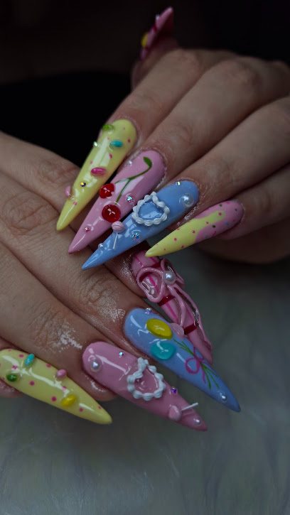Mel Brejk: unhas em Boqueirão, Praia Grande