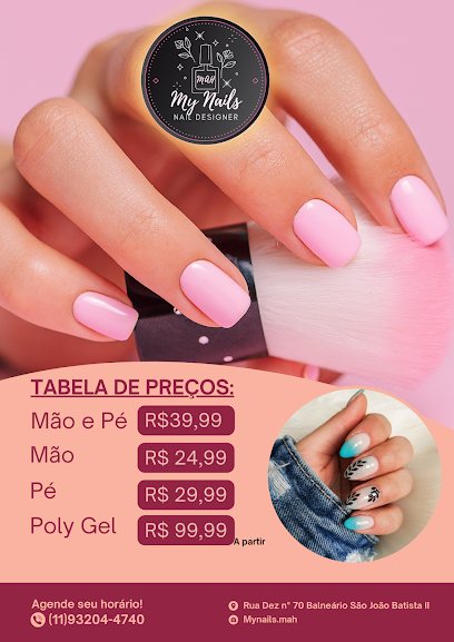 Mynails: unhas em Balneario São João Batista II, Peruíbe