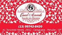 Carol Azevedo: salão de beleza em Jardim Caraguava, Peruíbe