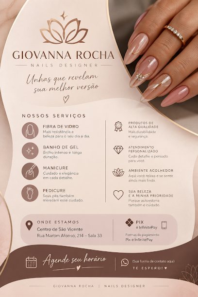 Nail Designer- Giovanna Rocha: unhas em Centro, São Vicente
